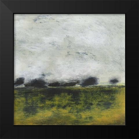 Cadence IV Black Modern Wood Framed Art Print by Gordon, Sharon