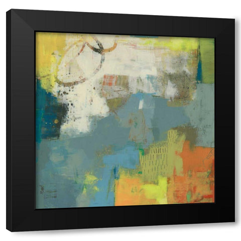 Saorsa I Black Modern Wood Framed Art Print with Double Matting by Jachimiec, Sue
