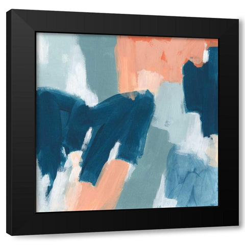 Post Haste I Black Modern Wood Framed Art Print by Vess, June Erica