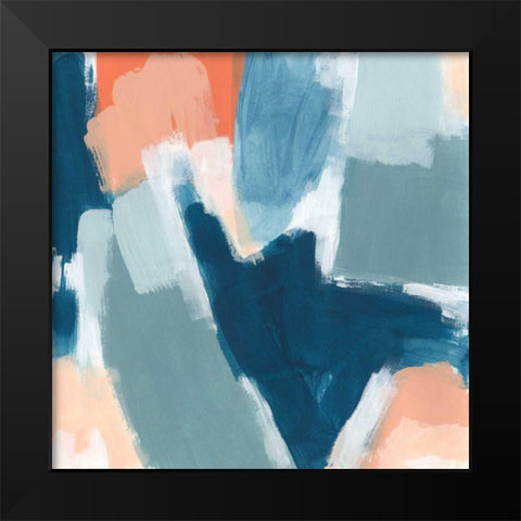 Post Haste II Black Modern Wood Framed Art Print by Vess, June Erica