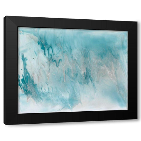 Cirrus II Black Modern Wood Framed Art Print with Double Matting by Studio W
