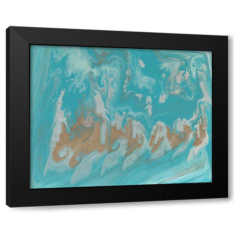 Cirrus III Black Modern Wood Framed Art Print by Studio W