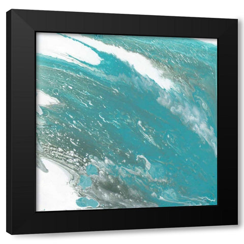 Cirrus IV Black Modern Wood Framed Art Print by Studio W
