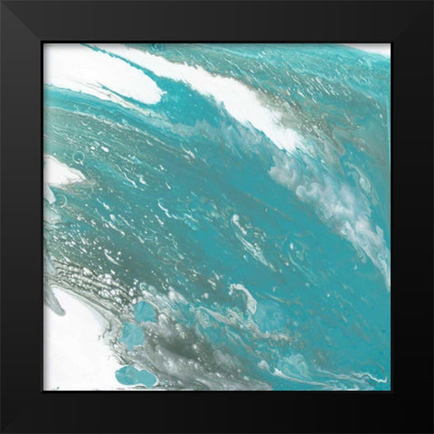 Cirrus IV Black Modern Wood Framed Art Print by Studio W