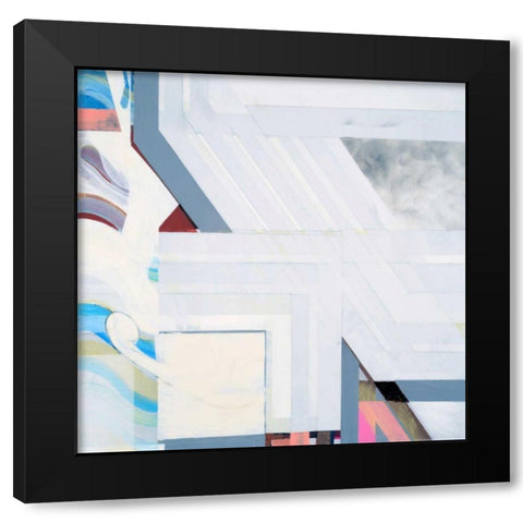 Smoking I Black Modern Wood Framed Art Print by Bellissimo Art