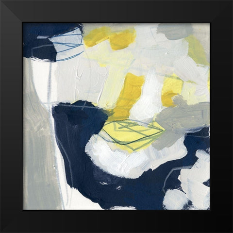 Totality I Black Modern Wood Framed Art Print by Vess, June Erica