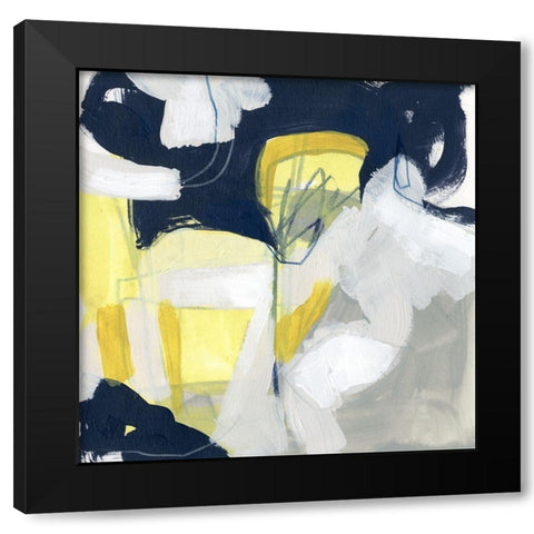 Totality III Black Modern Wood Framed Art Print with Double Matting by Vess, June Erica
