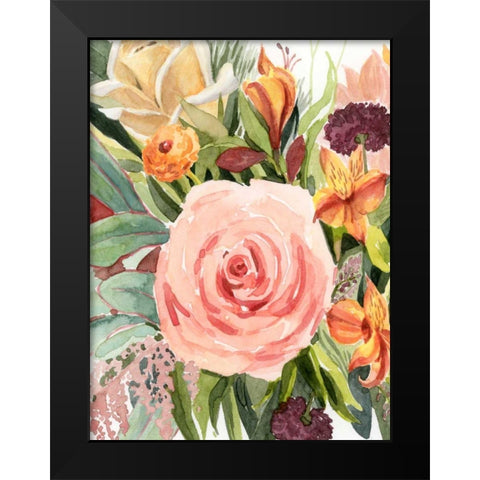 West Flora I Black Modern Wood Framed Art Print by Popp, Grace