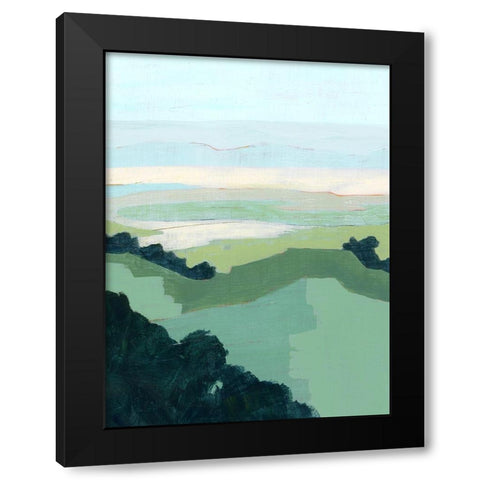 Halcyon Overlook I Black Modern Wood Framed Art Print by Popp, Grace