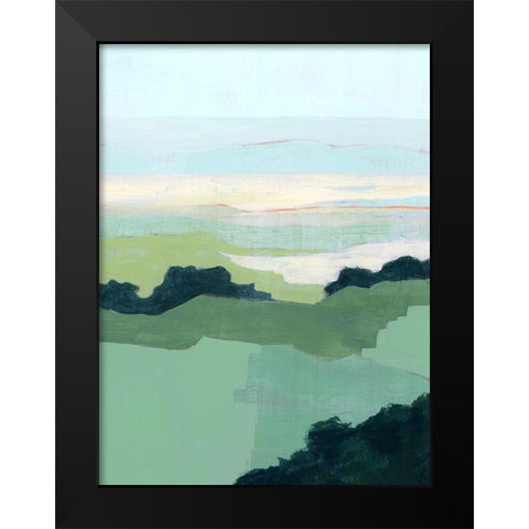 Halcyon Overlook II Black Modern Wood Framed Art Print by Popp, Grace
