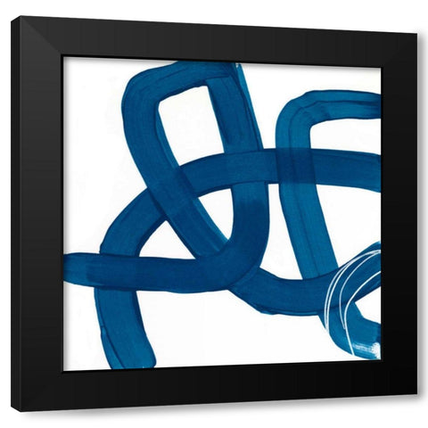 Spool I Black Modern Wood Framed Art Print with Double Matting by Vess, June Erica
