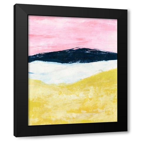 Spring Plain I Black Modern Wood Framed Art Print by Warren, Annie