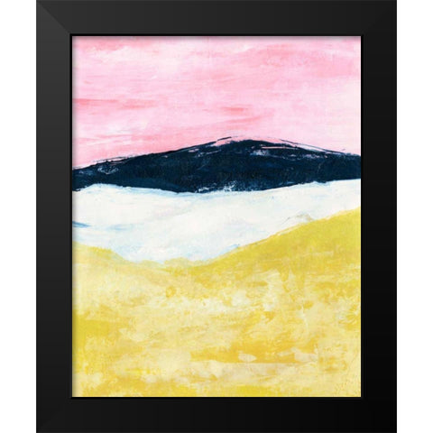 Spring Plain I Black Modern Wood Framed Art Print by Warren, Annie