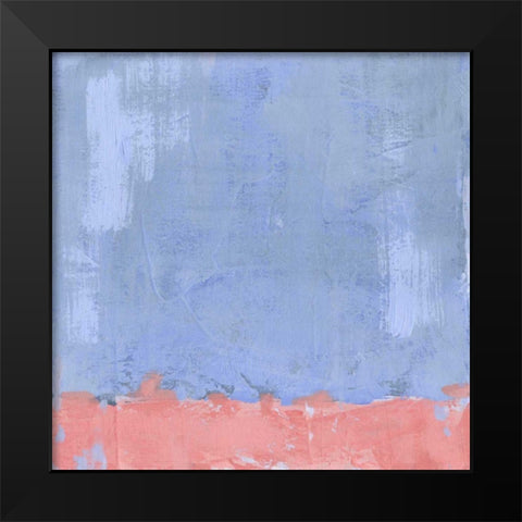 Pastel Pitch II Black Modern Wood Framed Art Print by Green, Jacob