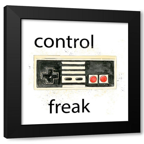 Game Day II Black Modern Wood Framed Art Print with Double Matting by Warren, Annie