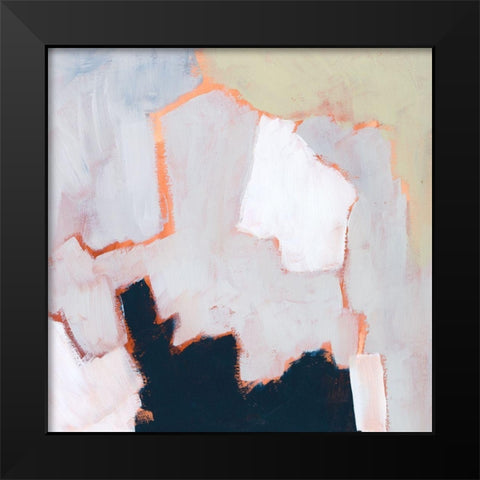 Raze I Black Modern Wood Framed Art Print by Borges, Victoria