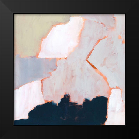 Raze II Black Modern Wood Framed Art Print by Borges, Victoria