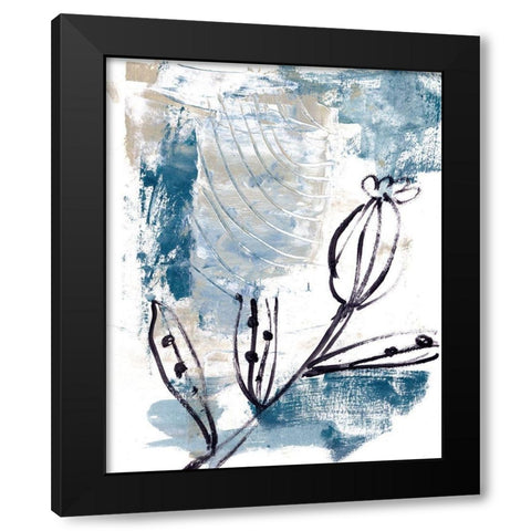 Mid Summer Nights Dream I Black Modern Wood Framed Art Print with Double Matting by Wang, Melissa