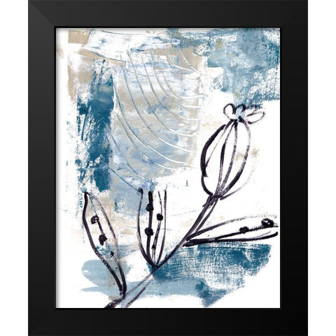 Mid Summer Nights Dream I Black Modern Wood Framed Art Print by Wang, Melissa