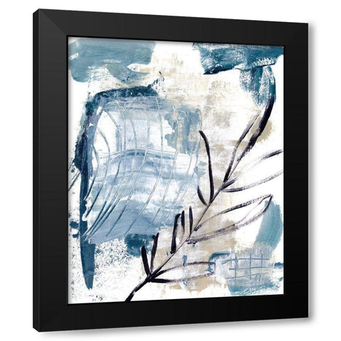 Mid Summer Nights Dream III Black Modern Wood Framed Art Print by Wang, Melissa