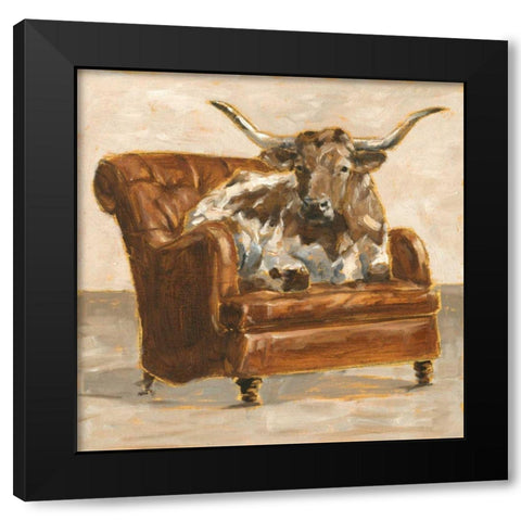 Refined Comfort I Black Modern Wood Framed Art Print by Harper, Ethan