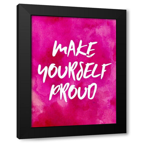You Go II Black Modern Wood Framed Art Print with Double Matting by Sizemore, Natalie