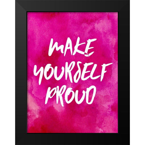 You Go II Black Modern Wood Framed Art Print by Sizemore, Natalie