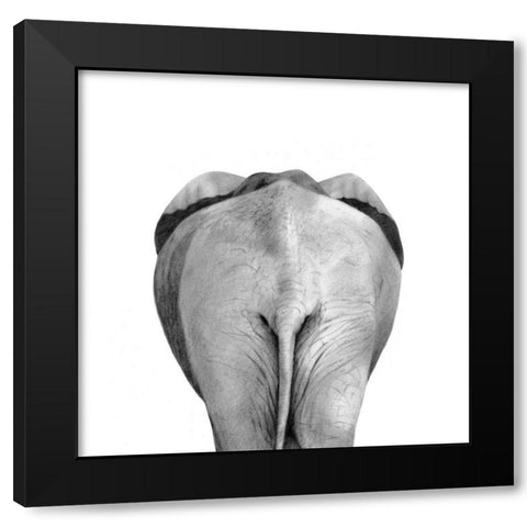 Back Up Plan II Black Modern Wood Framed Art Print with Double Matting by Borges, Victoria