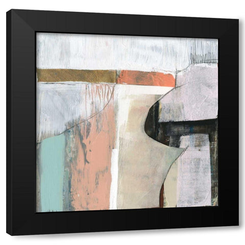 Sweet Collage I Black Modern Wood Framed Art Print with Double Matting by Goldberger, Jennifer