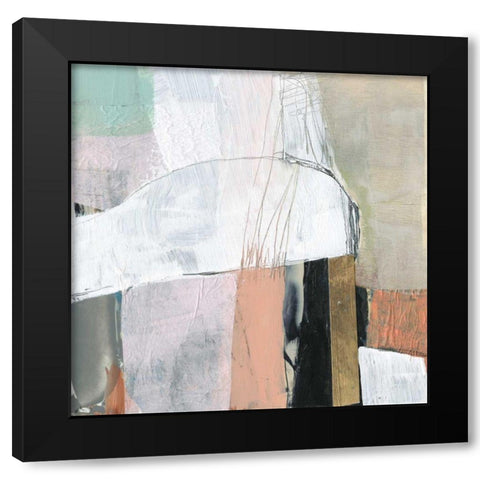 Sweet Collage II Black Modern Wood Framed Art Print by Goldberger, Jennifer