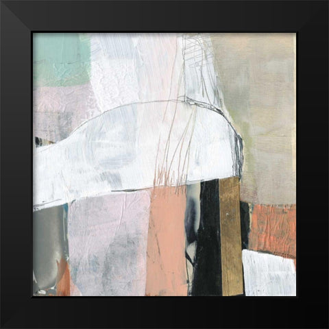 Sweet Collage II Black Modern Wood Framed Art Print by Goldberger, Jennifer