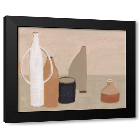 Studio Still II Black Modern Wood Framed Art Print with Double Matting by Wang, Melissa