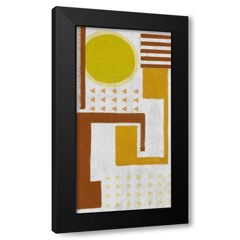 Mountain Cloud III Black Modern Wood Framed Art Print with Double Matting by Wang, Melissa