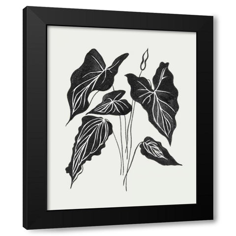 Leaving III Black Modern Wood Framed Art Print by Wang, Melissa