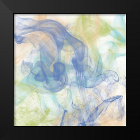 Tranquil Smoke II Black Modern Wood Framed Art Print by Saunders, Alonzo