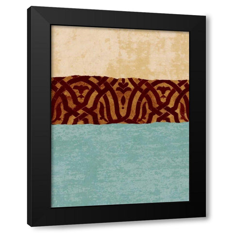 Revealed I Black Modern Wood Framed Art Print by Saunders, Alonzo