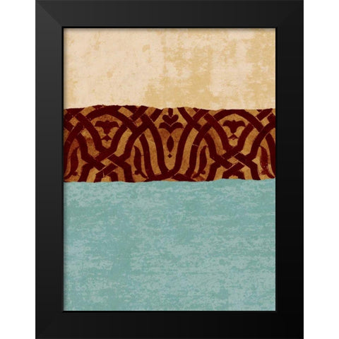 Revealed I Black Modern Wood Framed Art Print by Saunders, Alonzo