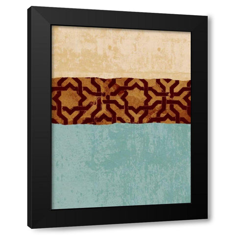 Revealed II Black Modern Wood Framed Art Print by Saunders, Alonzo