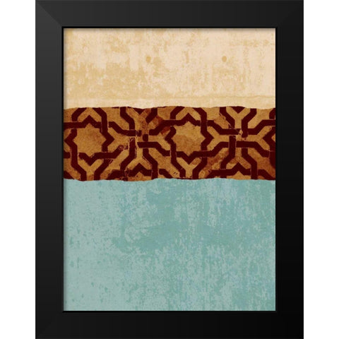 Revealed II Black Modern Wood Framed Art Print by Saunders, Alonzo
