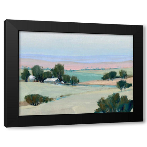 Rural Tranquility I Black Modern Wood Framed Art Print by OToole, Tim