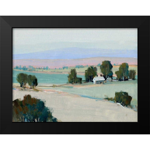 Rural Tranquility II Black Modern Wood Framed Art Print by OToole, Tim