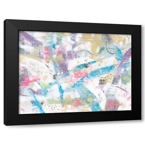 Loose Wire I Black Modern Wood Framed Art Print with Double Matting by OToole, Tim
