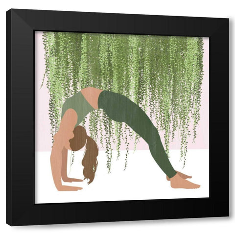 Namaste Home III Black Modern Wood Framed Art Print by Popp, Grace