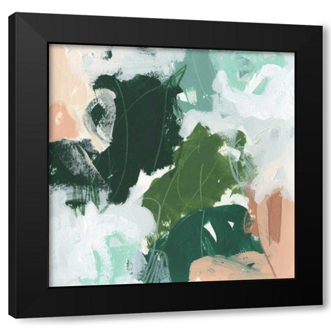 Riddle Drum I Black Modern Wood Framed Art Print by Vess, June Erica