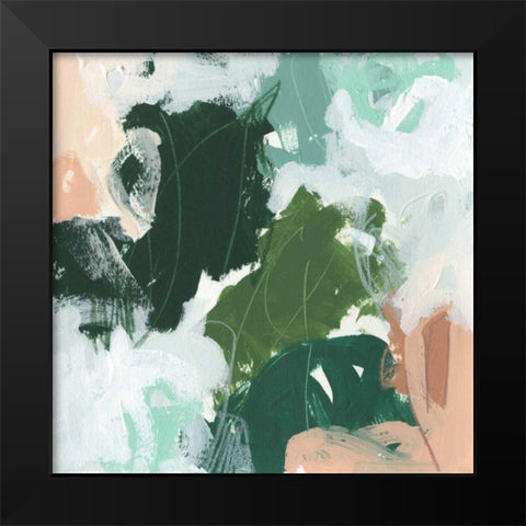 Riddle Drum I Black Modern Wood Framed Art Print by Vess, June Erica