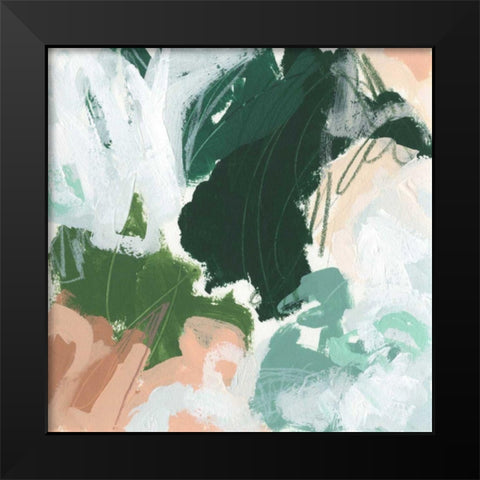 Riddle Drum II Black Modern Wood Framed Art Print by Vess, June Erica