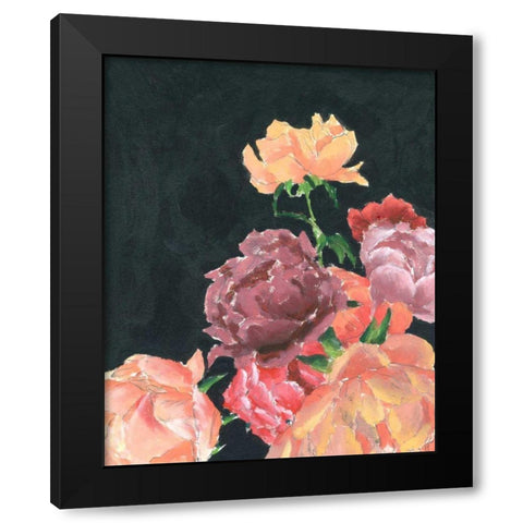 Lost Spring II Black Modern Wood Framed Art Print with Double Matting by Wang, Melissa