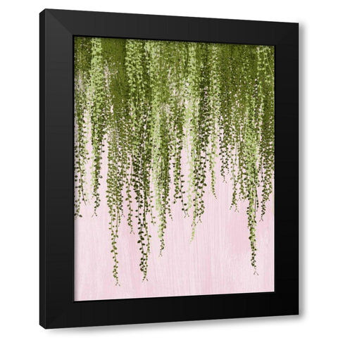 String of Pearls II Black Modern Wood Framed Art Print with Double Matting by Popp, Grace