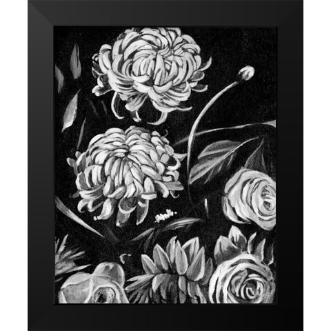 Enchanted Bloom II Black Modern Wood Framed Art Print by Warren, Annie