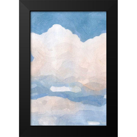 The Clouds II Black Modern Wood Framed Art Print by Caroline, Emma